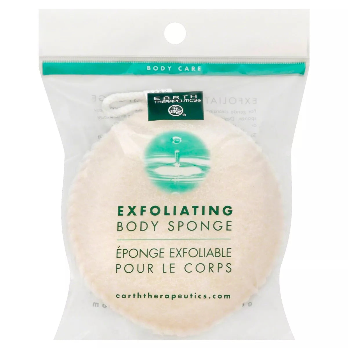 Earth Therapeutics Exfoliating Body Sponge - 1Ct