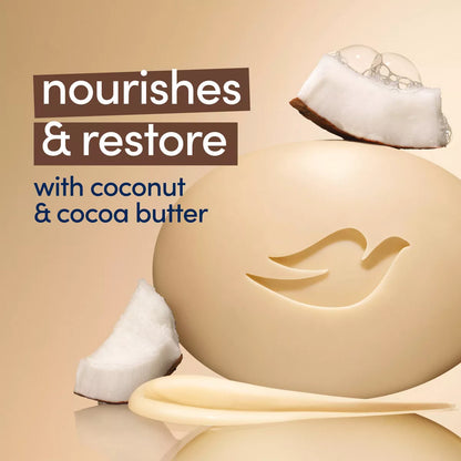 Dove Beauty Restoring Coconut & Cocoa Butter Beauty Bar Soap
